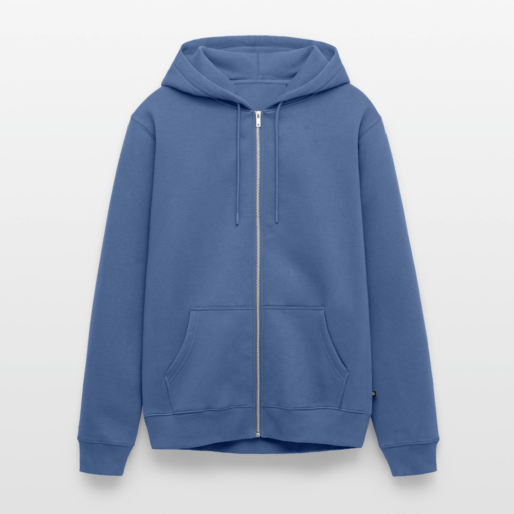 Men's Premium Hooded Jacket - stone blue