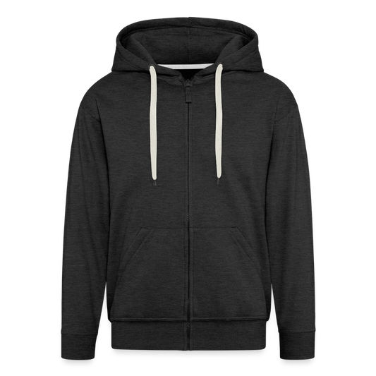Men's Premium Hooded Jacket - charcoal grey