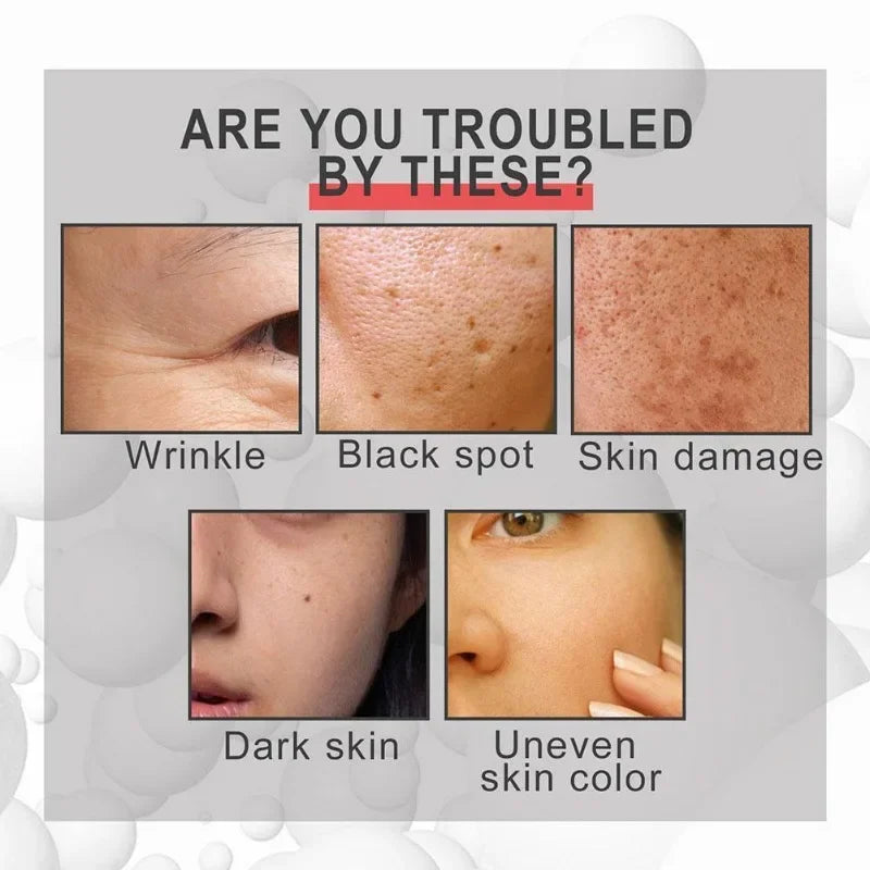 Hyaluronic Acid Anti-Aging Serum for Women Whitening Anti-wrinkle Cream Unisex Facial Collagen Boost Cream Firming Face Care