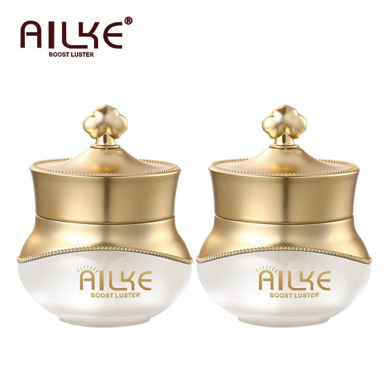 AILKE Lightening Face Care Set, Remove Spots, Stains, Clean Skin, Whitening Day And Night Beauty Facial Cream, For Men,Women