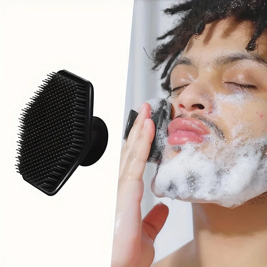 1pc Silicone Face Scrubber for Men and Women Facial Cleansing Brush Skin Care Miniature Face Deep Clean Face Brushes