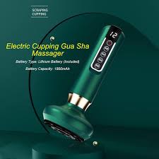 Smart Vacuum Massage Jars Rechargeable Cupping Device Infrared Red Light Warm Compress Body Back Shoulder Chinese Suction Cups