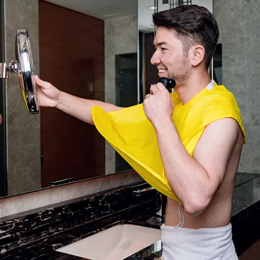 Modern New Style Beard Apron Shaving Apron Shaving Apron With Suction Cup Set Hairdressing Tools