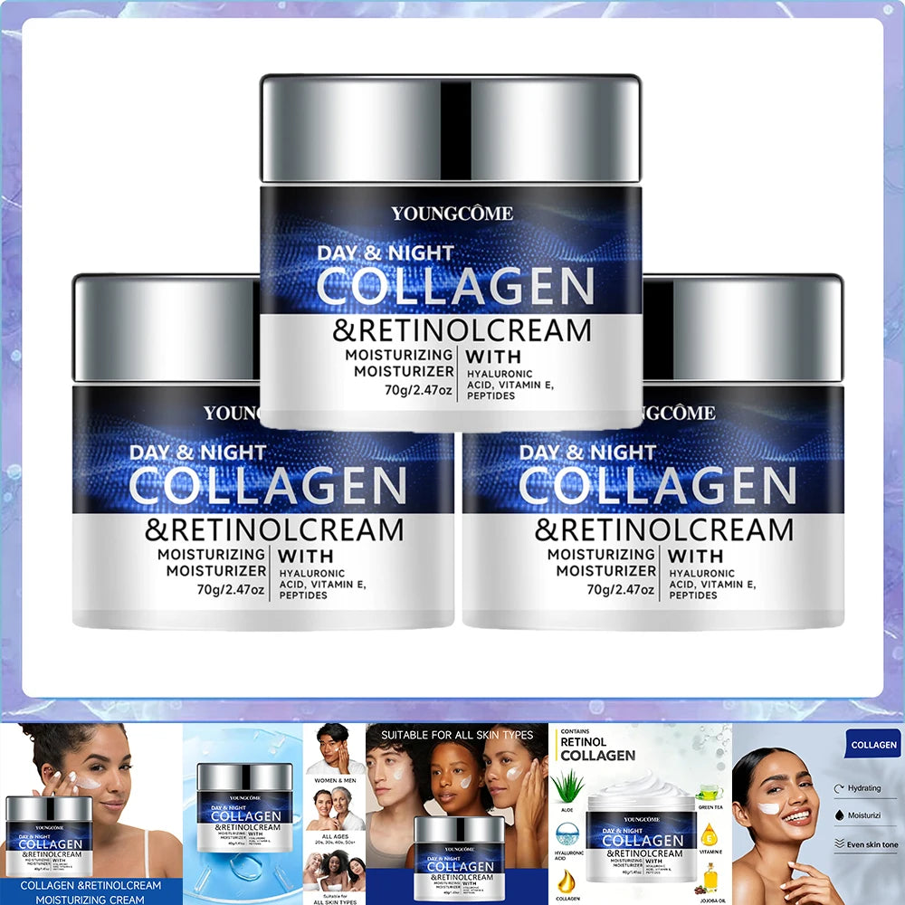 Retinol collagen firming and moisturizing cream Moisturizing Cream Anti-Wrinkle Aging Firming Facial Face Women Skin Care 40/70g