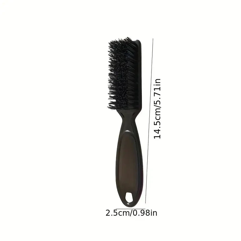 Professional Soft Boar Bristle Beard Brush Scissors Shaving Brush Comb Men Mustache Comb Kit With Gift Bag Beard Comb Set