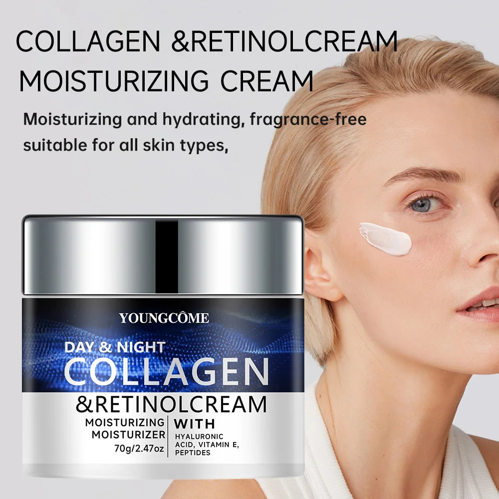 Retinol collagen firming and moisturizing cream Moisturizing Cream Anti-Wrinkle Aging Firming Facial Face Women Skin Care 40/70g