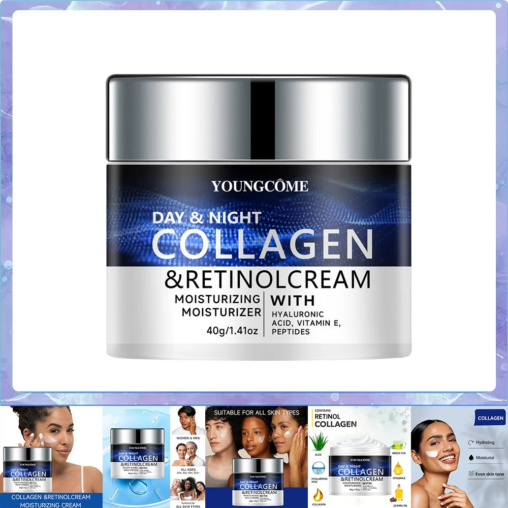 Retinol collagen firming and moisturizing cream Moisturizing Cream Anti-Wrinkle Aging Firming Facial Face Women Skin Care 40/70g