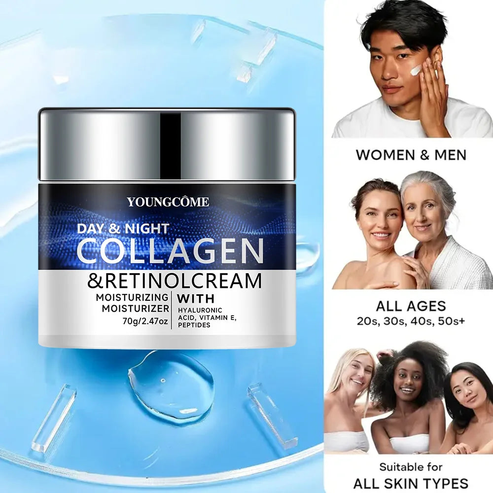Retinol collagen firming and moisturizing cream Moisturizing Cream Anti-Wrinkle Aging Firming Facial Face Women Skin Care 40/70g